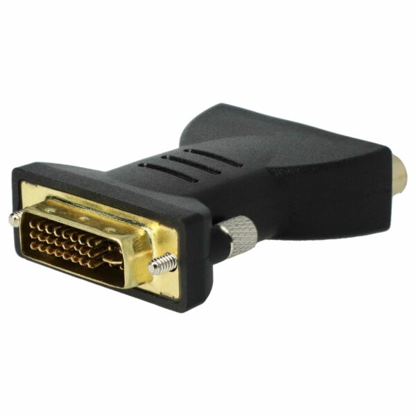 Adaptador DVI para 3 RCA (Cinch) - Conversor de Vídeo Composto para PC, Portátil, DVD e Projetor