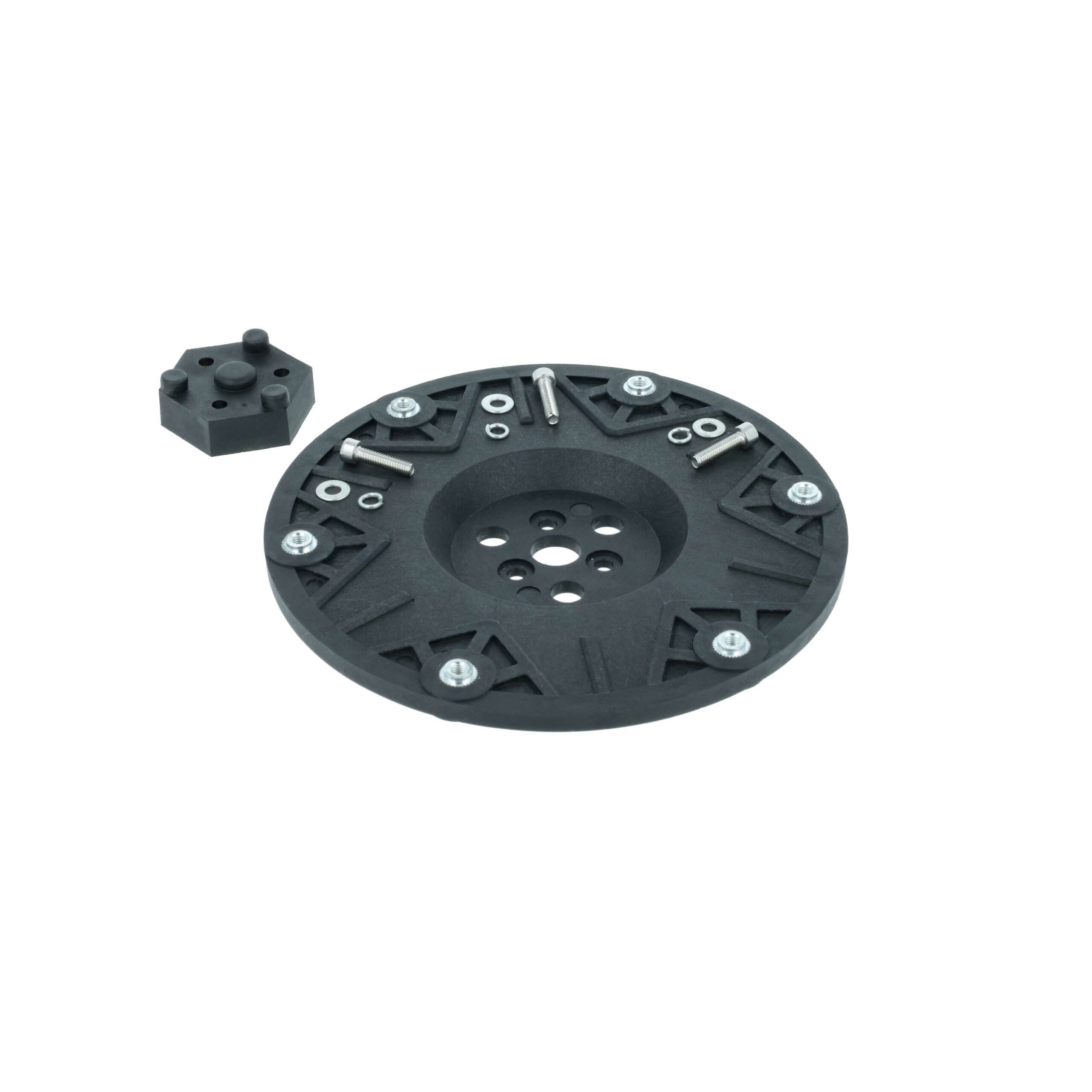 Kit de Acessórios vhbw 10 Peças para Cortador de Relva Einhell e Kress - Preto e Prata - Image 3