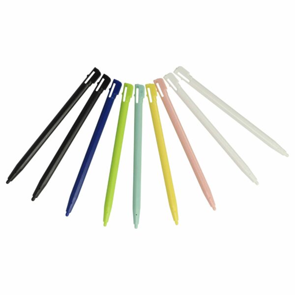 Pack 10x Canetas Touch para Nintendo DSi, DSi XL e DS Lite - Várias Cores