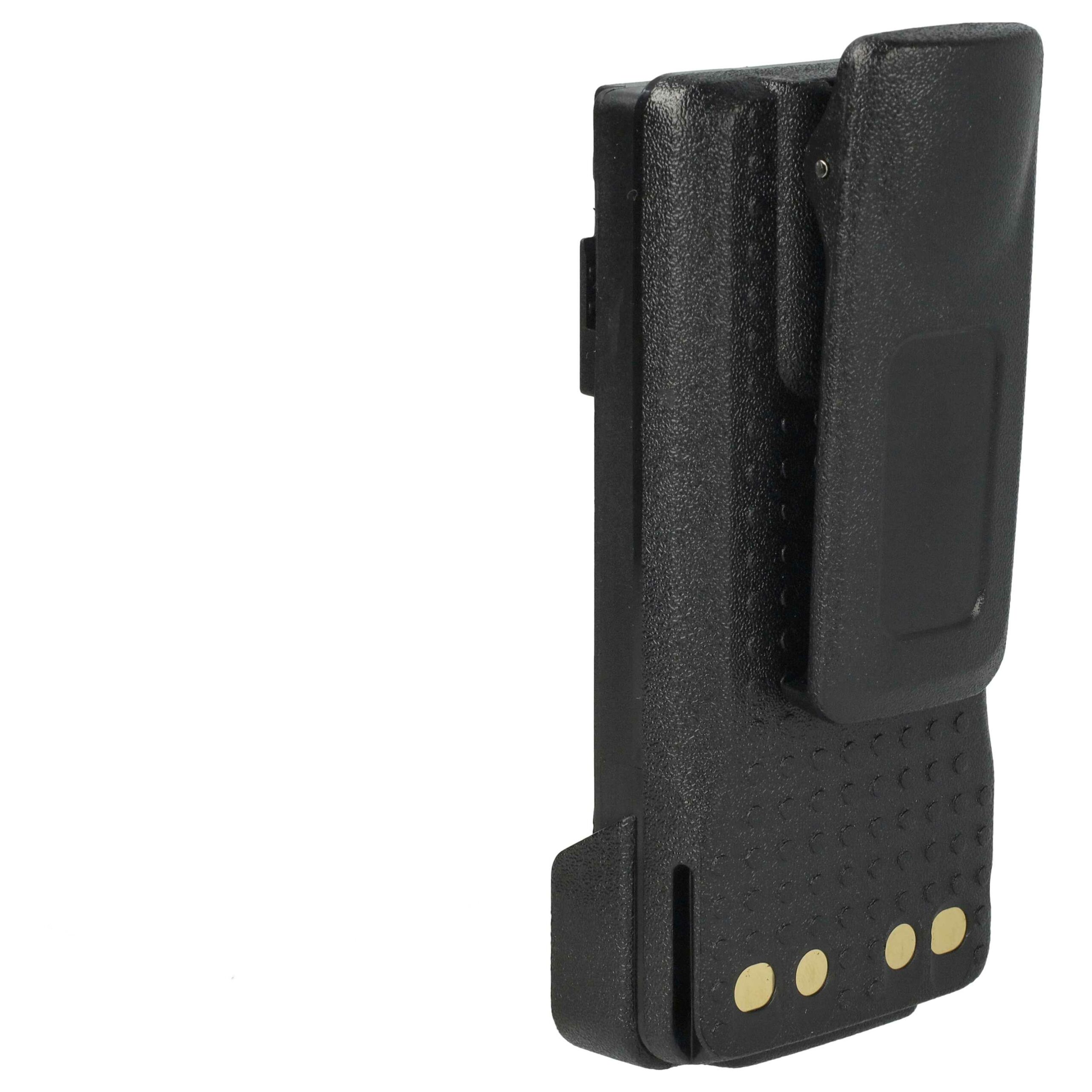 Bateria vhbw 10x para Rádio Motorola PMNN4406BR, PMNN4406, PMNN4409 - 2200 mAh 7.4 V Li-Ion com Clip de Cinto - Image 2
