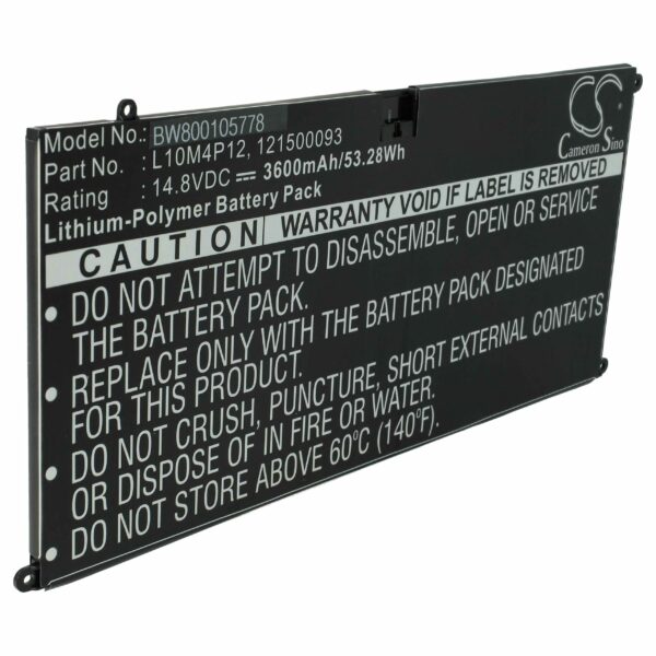 Bateria vhbw para Lenovo - 3600 mAh 14.8 V Li-polymer