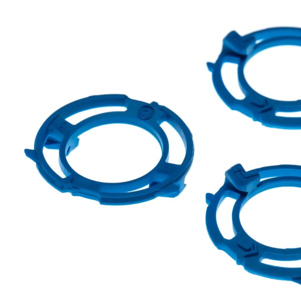 3x Suporte de Cabeça de Corte vhbw para Philips S5000 / S5013 / S5050 - Azul