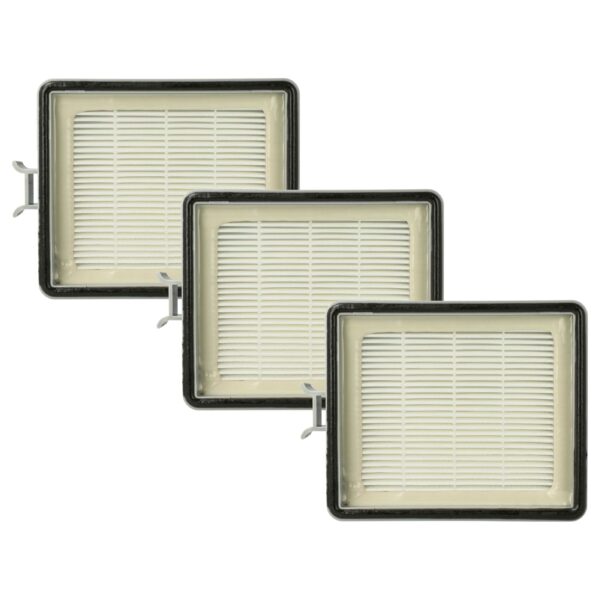 3x Filtro para Aspirador Lux Intelligence / S 115 vhbw