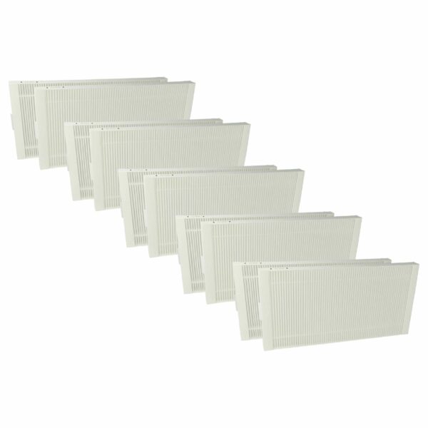 Pack 10x Filtros de Pólen vhbw para Stiebel Eltron 231332, FMS F7-2 - Classe F7
