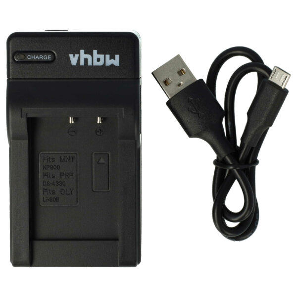 Carregador USB-C com Cabo para Câmaras TCM, Minox, Aosta, Praktica e Outras - 0,5 A
