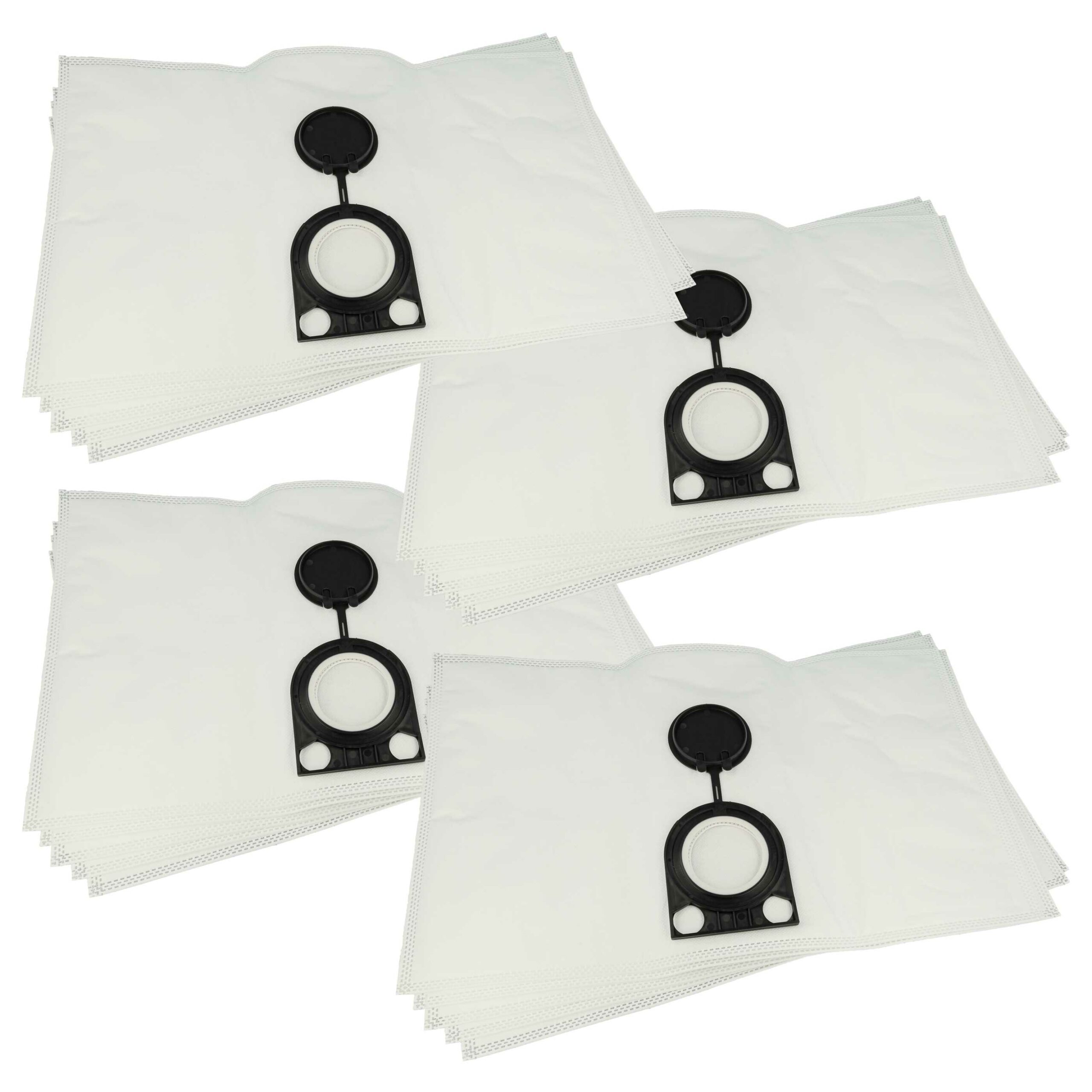 20x Sacos para Aspirador vhbw compatível Starmix FBV 20, 434827 - Microfleece