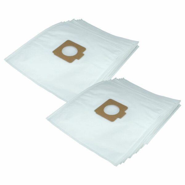 Pack 20x Sacos para Aspirador compatíveis com Moulinex MO3927PA, 9A82030 - vhbw microfleece