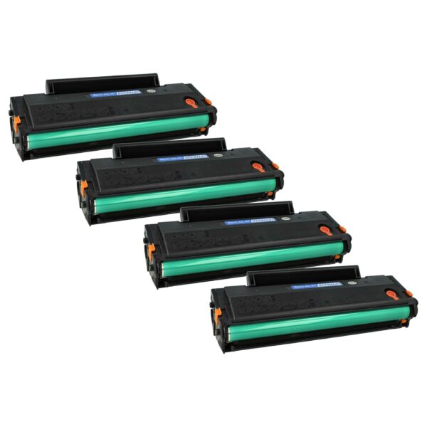 Pack 4x Toner vhbw Compatível Pantum PA-210 Preto