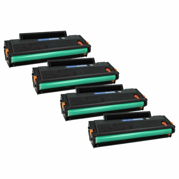Pack 4x Toner vhbw Compatível Pantum PA-210 Preto