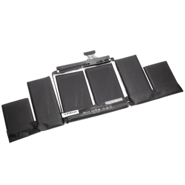 Bateria vhbw para Apple A1398, A1417 - 8600 mAh 10.95 V Li-polímero, preta