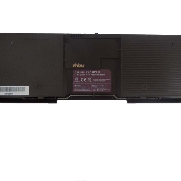 Bateria para Portátil Sony VGP-BPS19, VGP-BPL19 - 4400 mAh 7.4V Li-Polymer vhbw