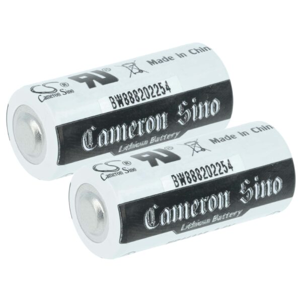 Bateria vhbw ER14335 Li-SOCl2 1650 mAh 3.6 V - 2 Unidades