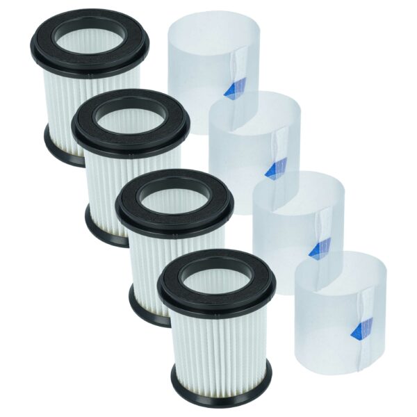 4x Filtro de Substituição vhbw para Aspiradores Inse, Classe H10, Referências 343924 e 210410L10