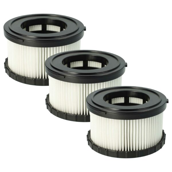 Pack de 3 Filtros de Substituição para Aspirador Dewalt DC5151H