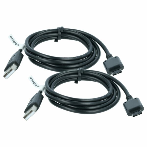 Cabo de Dados USB para Telemóvel LG, Elson KE970 e outros - vhbw (Pack 2x)