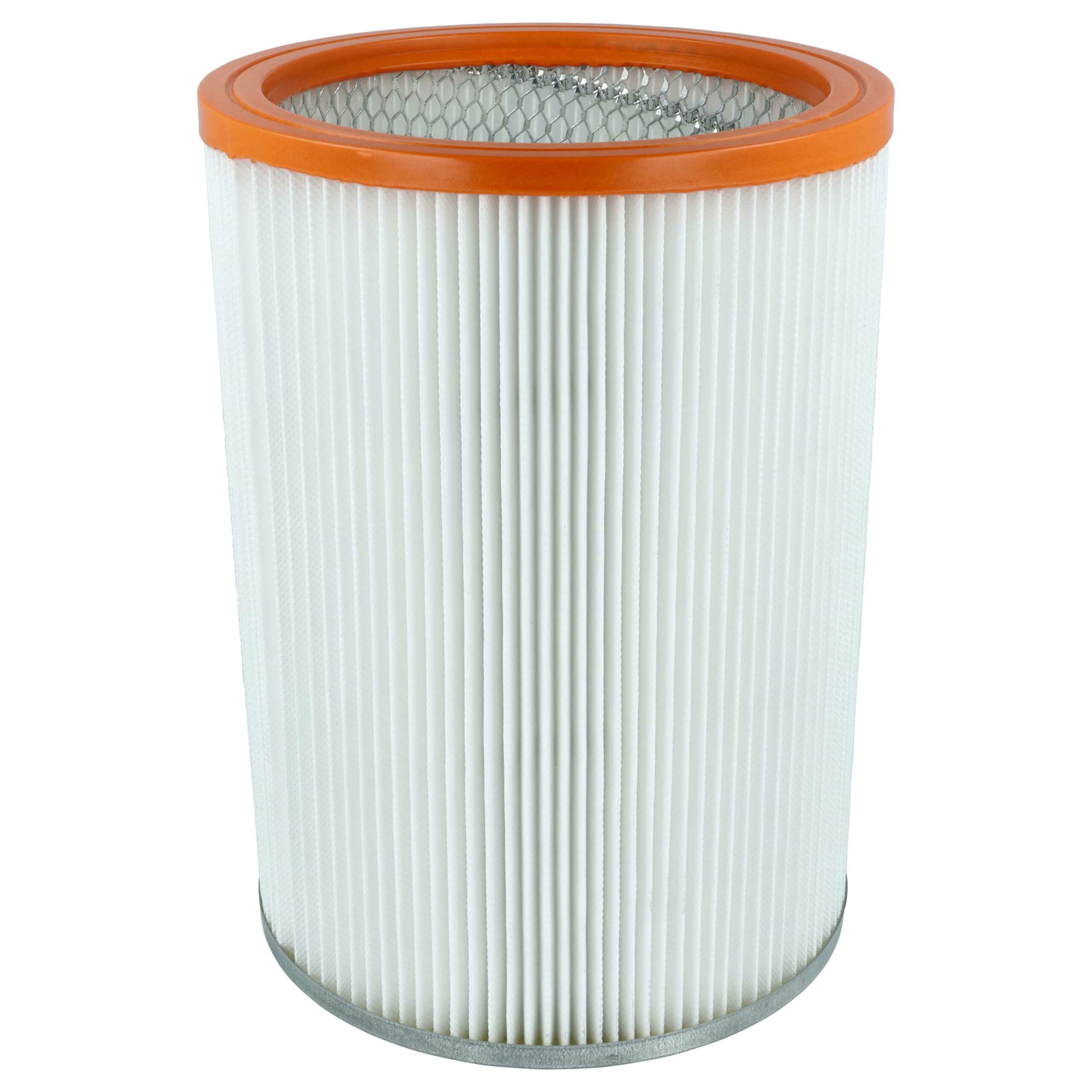 Filtro para Aspirador Nilfisk R 637/1, laranja/branco - vhbw