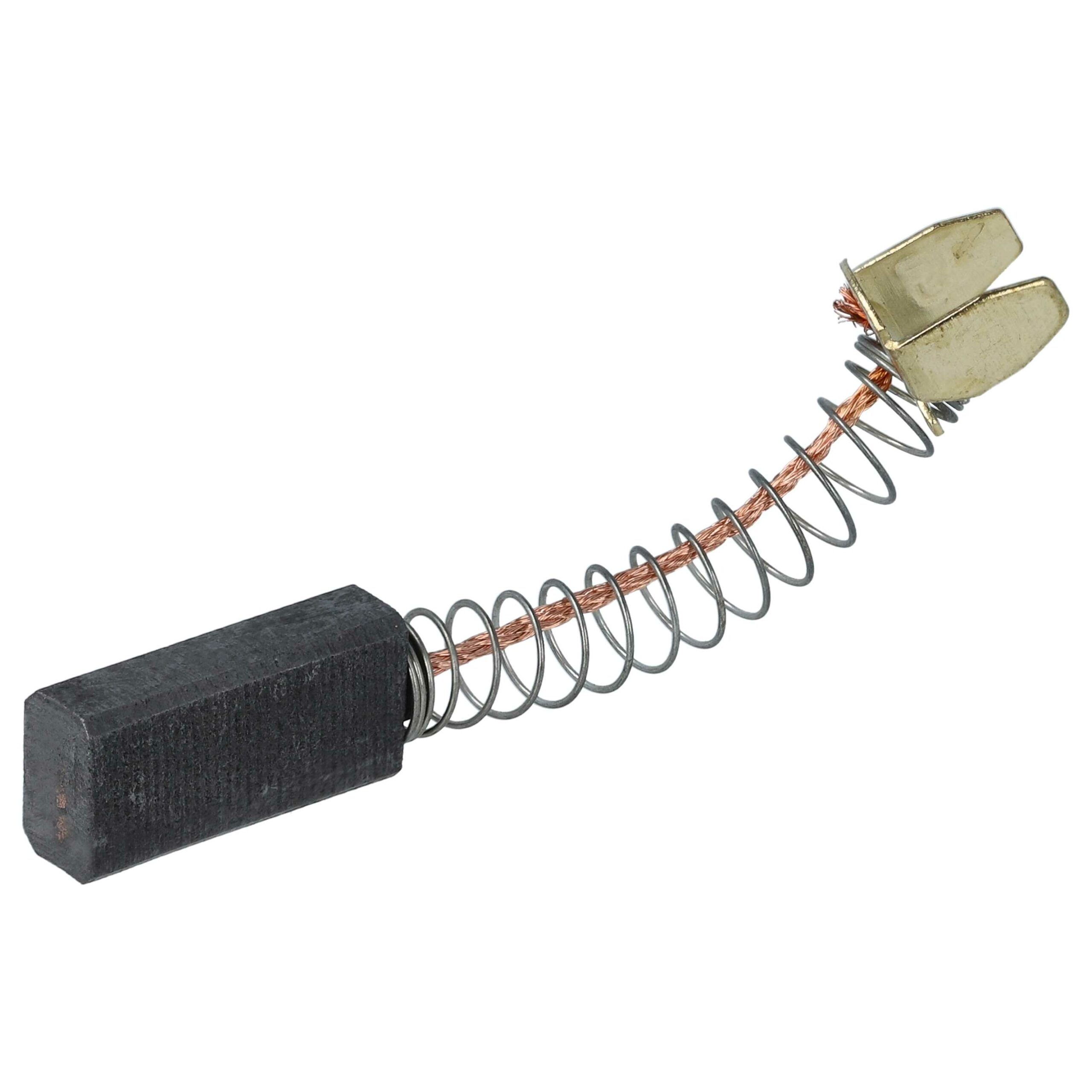 2x Escovas de Carvão vhbw Compatível com Europart 072957, 10000639 para Ferramentas Elétricas - 5,9 x 7,95 x 18,5 mm - Image 3