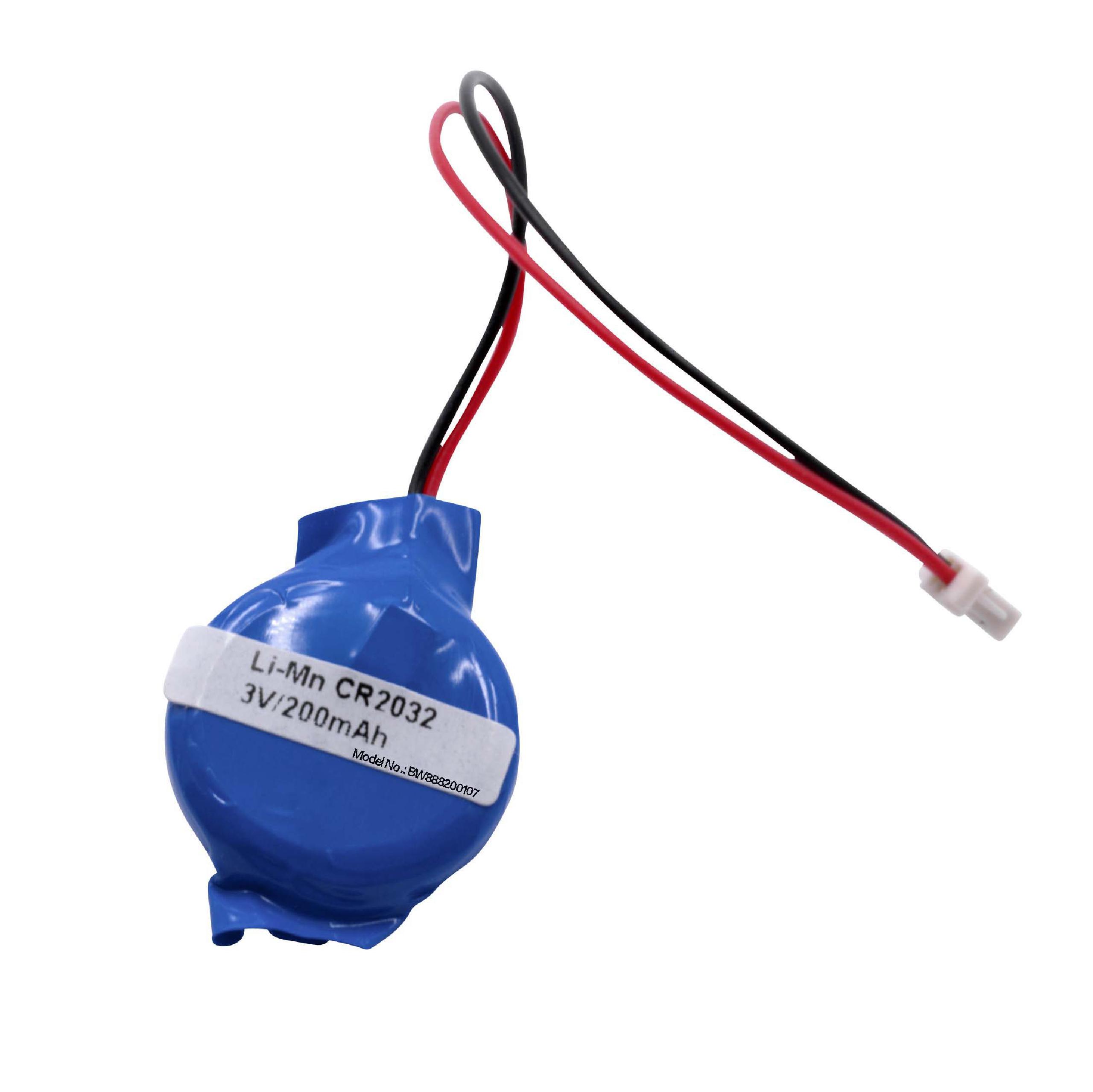 Bateria BIOS para Dell P06T - vhbw 200 mAh 3V Li-Mn