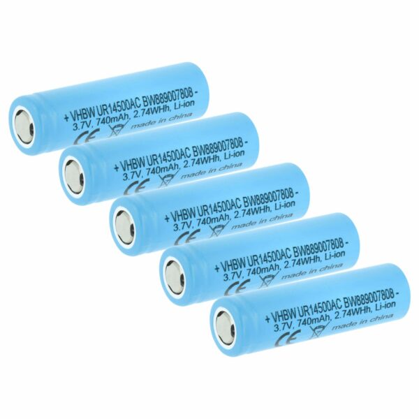 Bateria para Escova de Dentes Elétrica Braun 81728497 - 740mAh, 3.7V (Pack 5x)