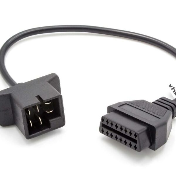 Adaptador OBD2 6 Pinos OBD1 para Chrysler, Dodge, Jeep vhbw