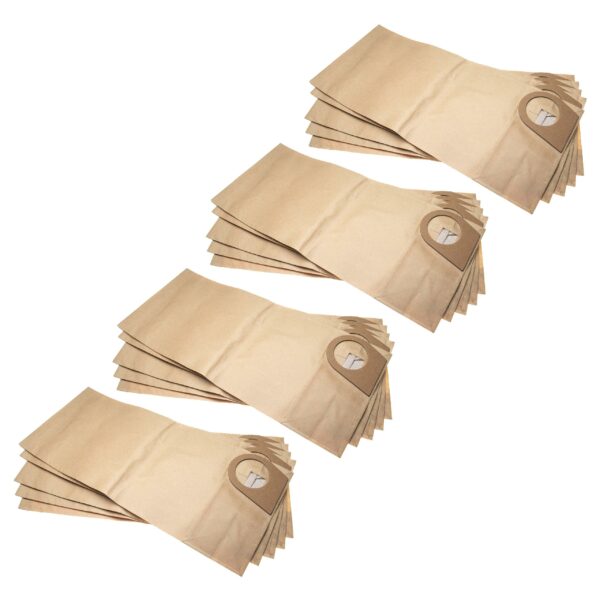 20x Sacos de Papel para Aspirador Bosch 1609201628 - vhbw