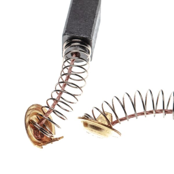 2x Escovas de Carvão vhbw Compatíveis com Hitachi 999021, 999-021 para Ferramentas Elétricas - 6,5 x 7,5 x 12,5 mm