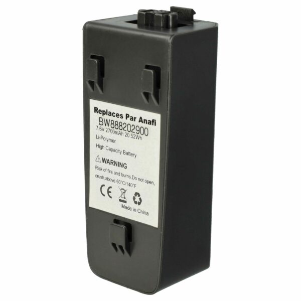 Bateria vhbw para Parrot (PF070312, PF728000AA, 50869BBR) - 2700 mAh 7.6 V Li-polymer