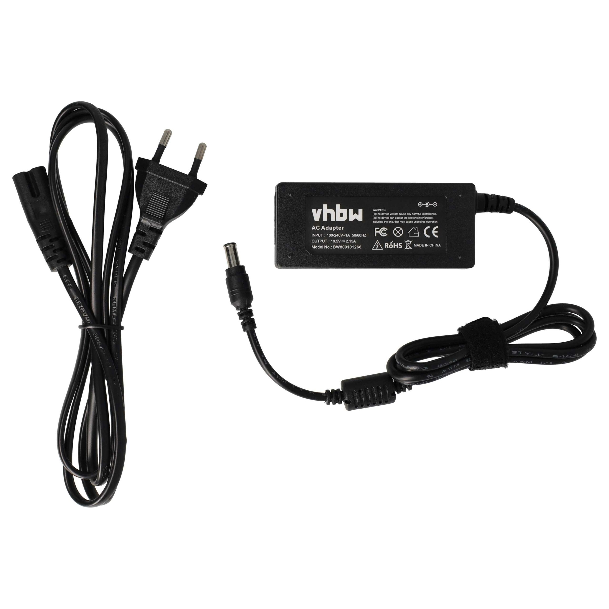 Adaptador de Alimentação vhbw para Sony Notebook PCGA-ACX1 - 200 cm, 42 W
