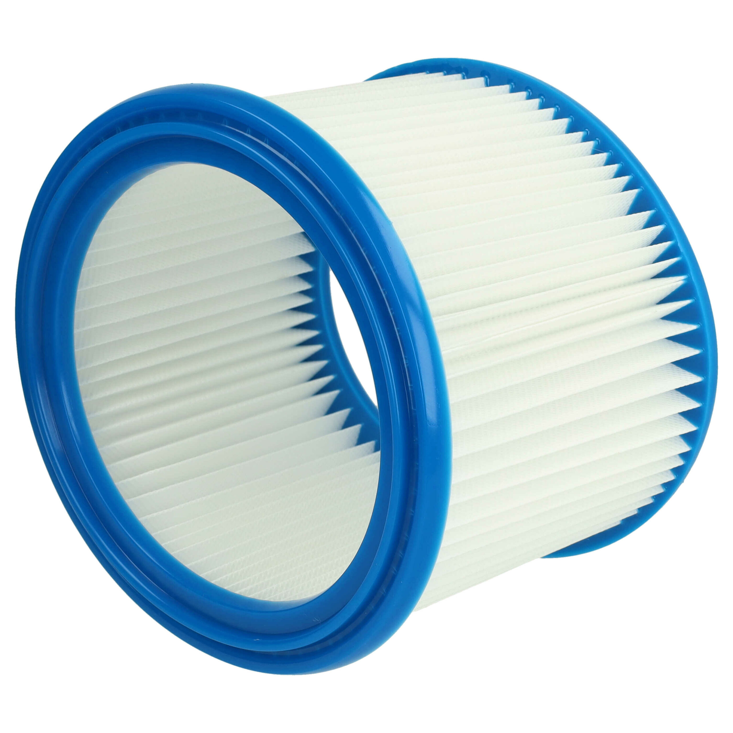 Filtro redondo vhbw compatível com Bosch 2607432024 e outros modelos, branco/azul - Image 3