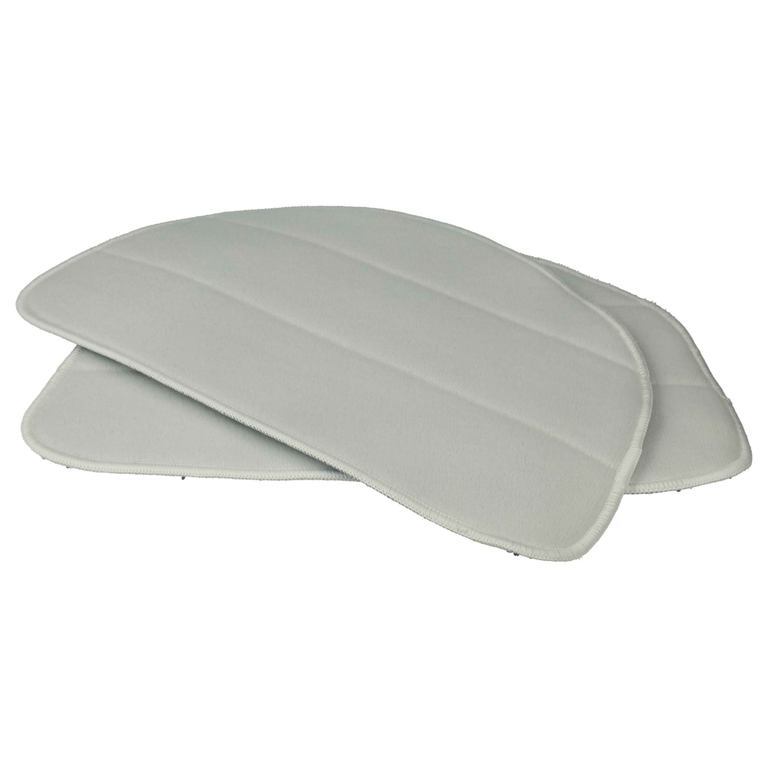 10x Toalhetes de Mopa vhbw para Limpadores a Vapor Leifheit - 32,5 x 19 x 0,7 cm - Image 2
