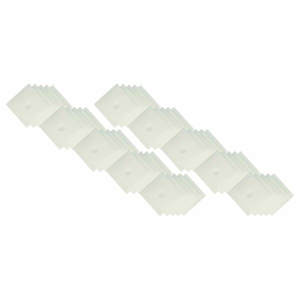 Pack 50x Filtros de Ar para Ventilador Lunos 33863, 2/FSK vhbw