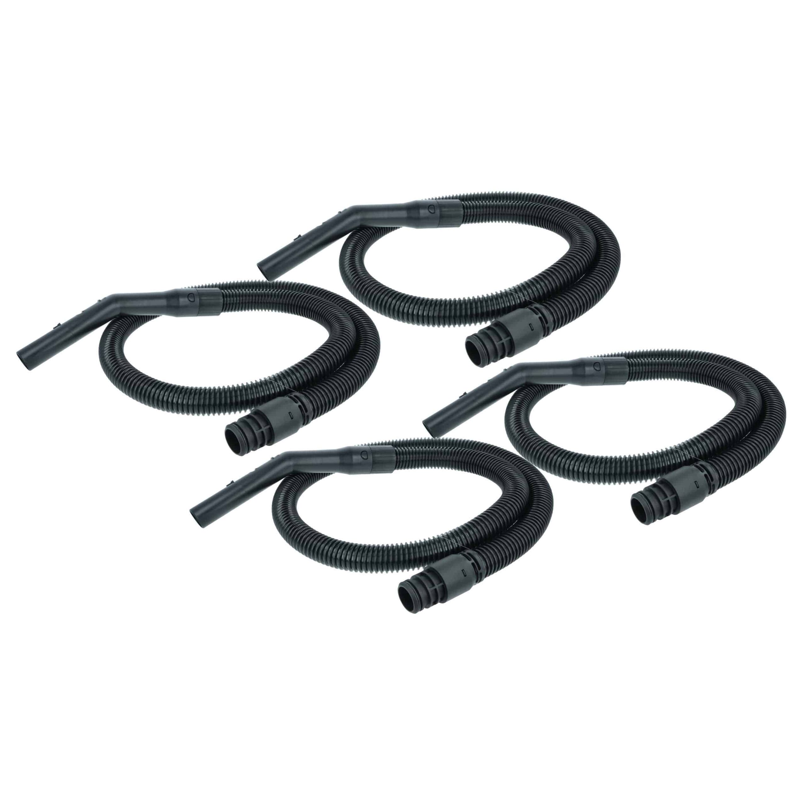 4x Mangueira de Substituição para Aspirador Kärcher 2.889-100.0, 2,1m - vhbw