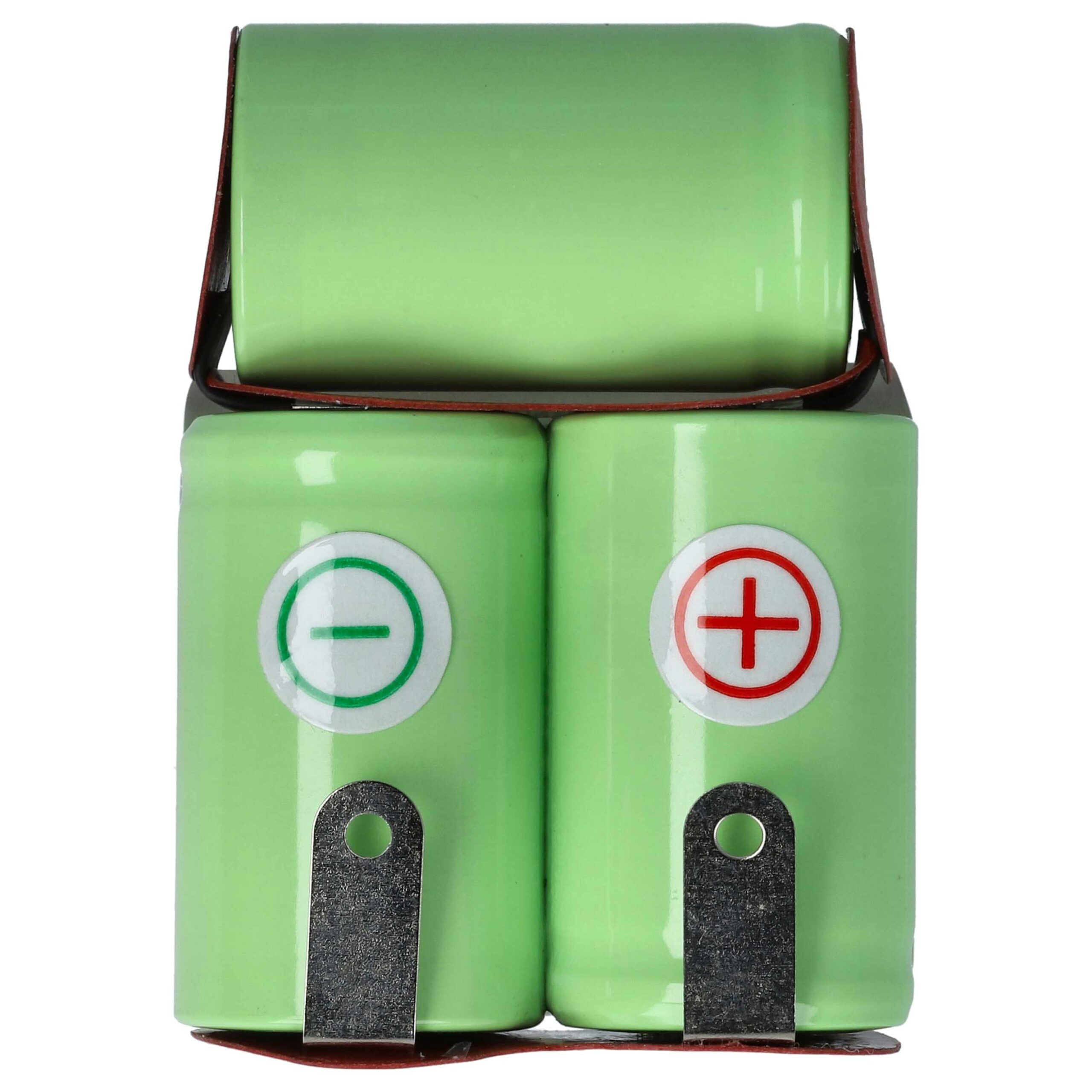Bateria vhbw para Máquina de Barbear Wella 1300 mAh 1.2 V NiMH - Image 4
