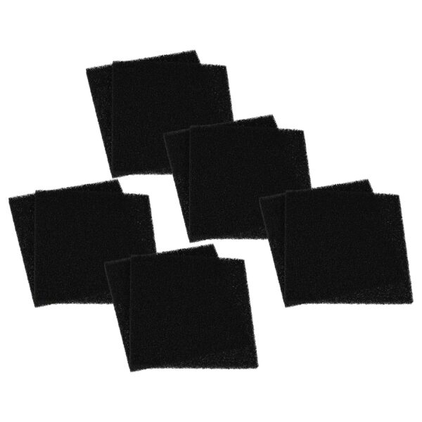 10x Filtro de Carvão Ativado vhbw para Extrator de Fumos de Soldadura Toolcraft, Hakko, RS Pro