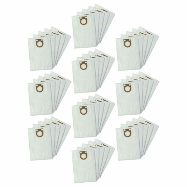 Pack 50x Sacos para Aspirador Bosch 2605411229 - Microfibra vhbw