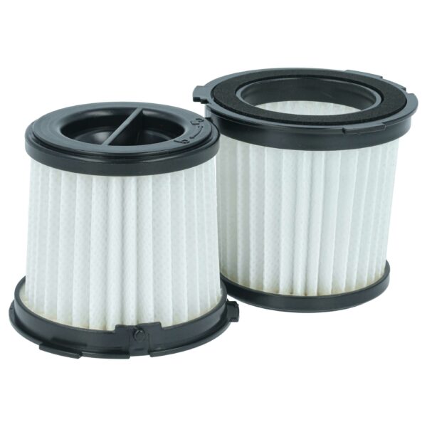 2x Filtro de Substituição vhbw para Aspirador Worx WA6077, Classe H11