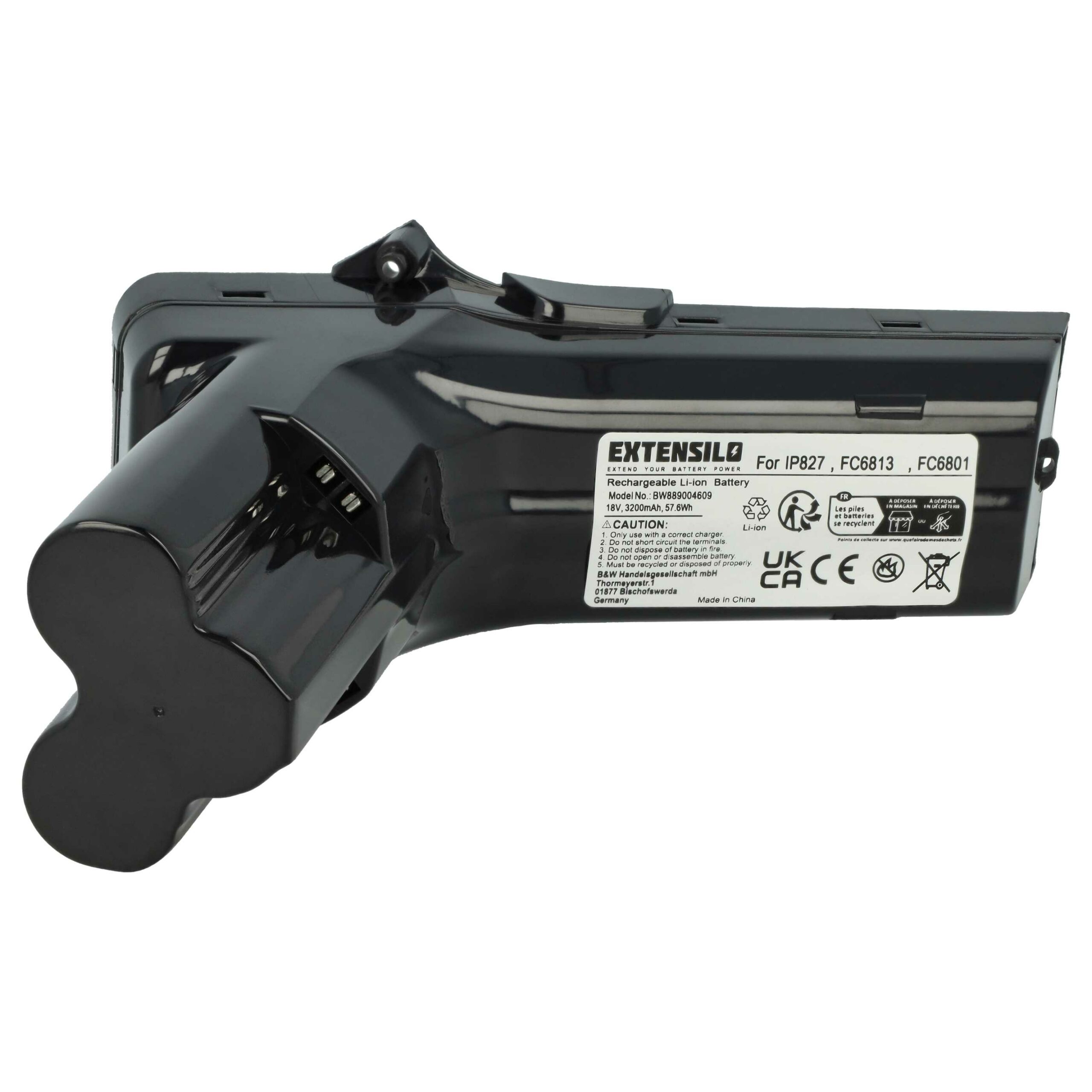 Bateria EXTENSILO para Philips SpeedPro Max FC6801, FC6812 3200mAh 18V - Image 3