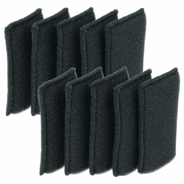 Pack de 10 Filtros de Espuma vhbw para Aspiradores Einhell - Substitui Referência 2351135