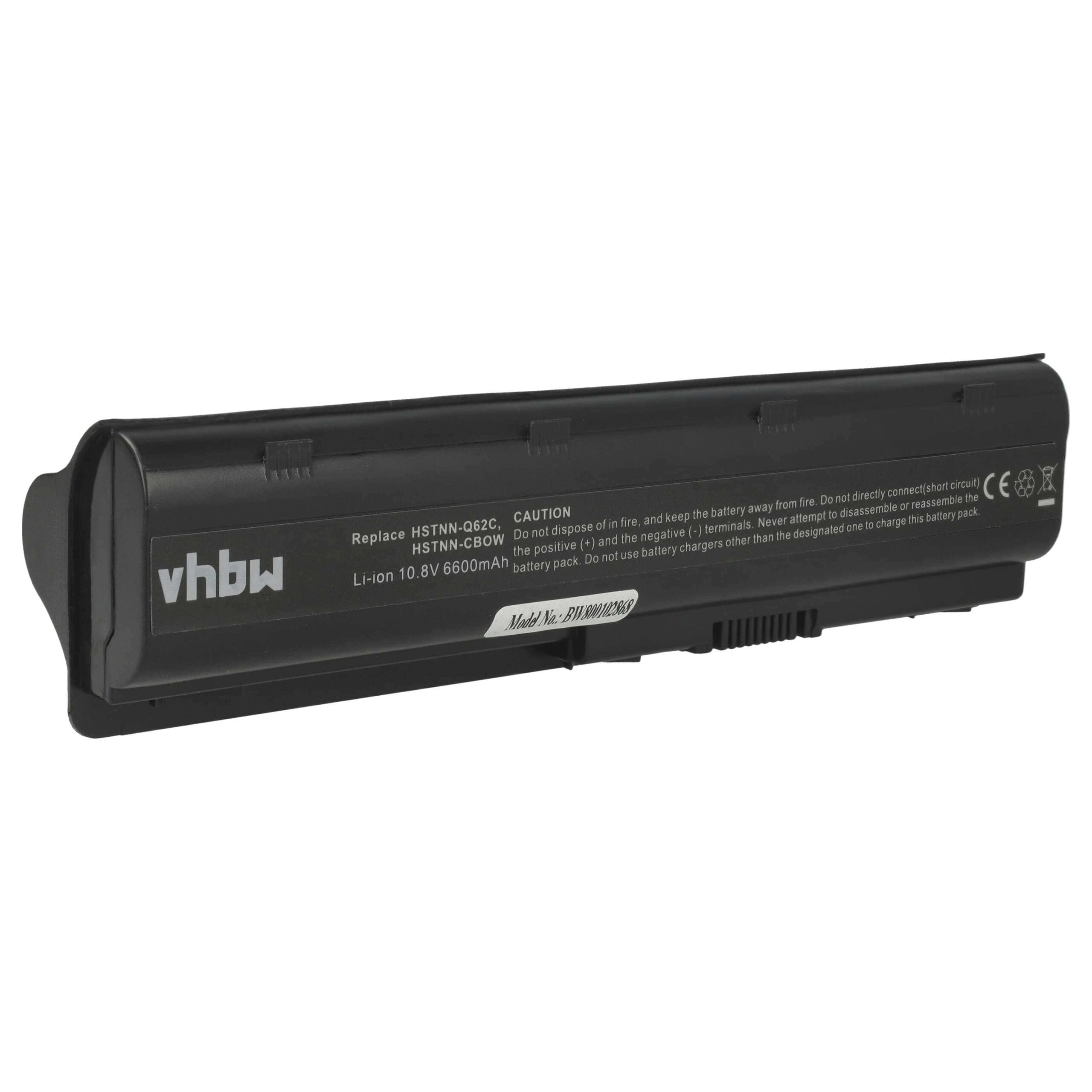 Bateria para Portátil vhbw para HP 593553-001 / Envy 17 / G62 - 6600 mAh, 10.8 V
