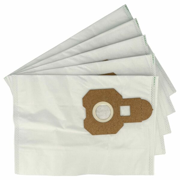 5x Sacos para Aspirador Hitachi 2032835 - vhbw microfleece