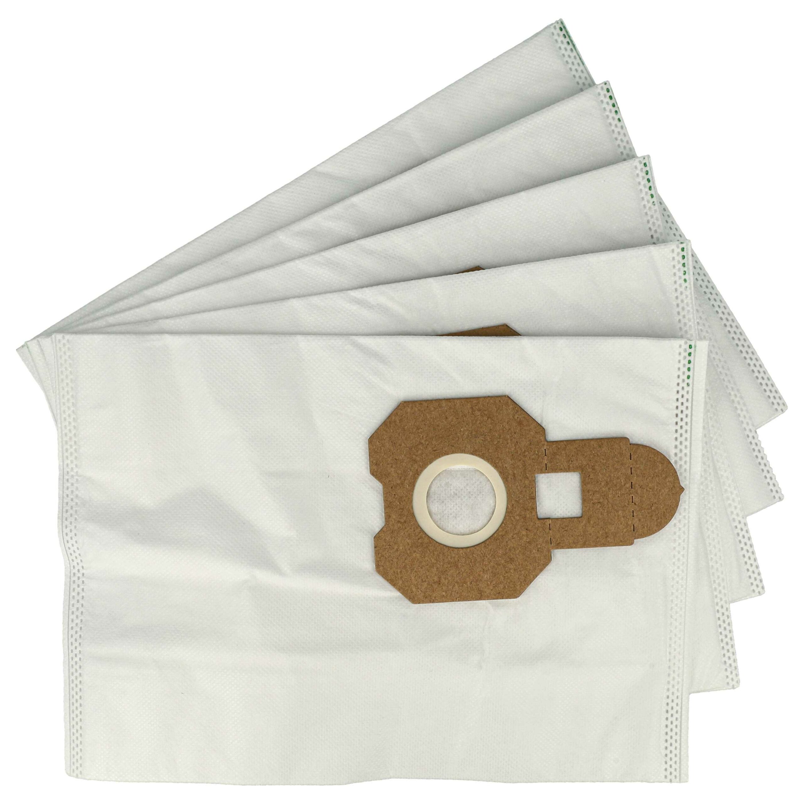 5x Sacos para Aspirador Hitachi 2032835 - vhbw microfleece