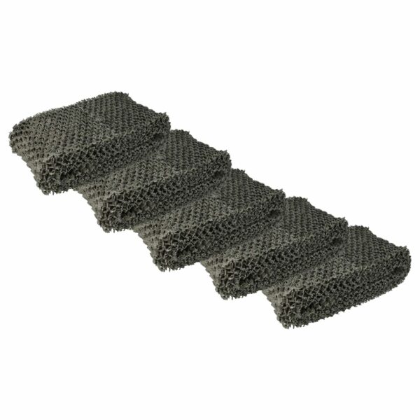 5x Filtro de Substituição para Humidificador Philips HU4102/01, FY2401/10 - Fibras Naturais em Estrutura Favo de Mel