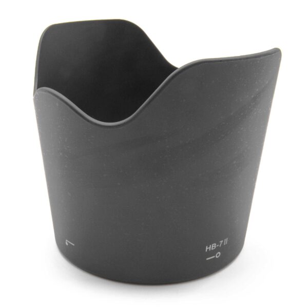 Protetor de Lente vhbw compatível com Nikon HB-7 II para objetivas de 77 mm, plástico preto
