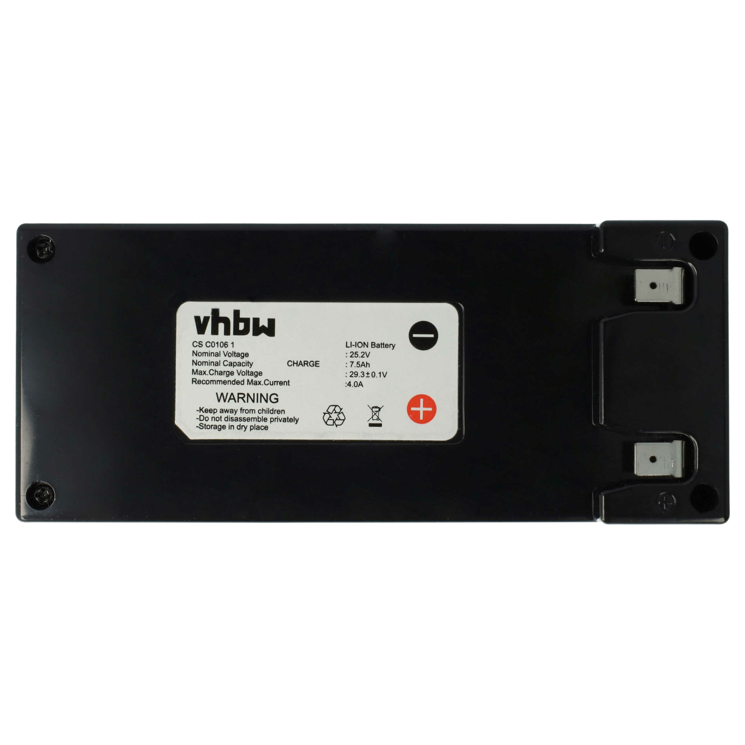 Bateria vhbw 25.2V 7.5Ah Li-Ion para Ambrogio L50, L200, L300, L60, L85, Stiga Autoclip 520 - Image 3