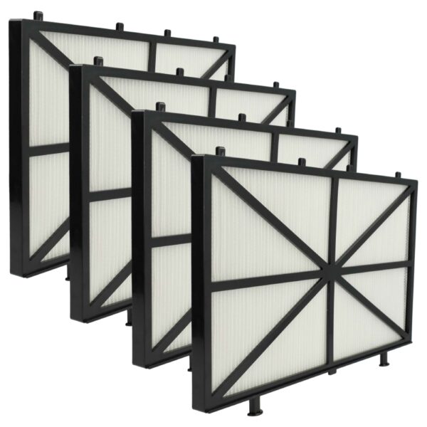 4x Filtros de Substituição para Aspirador de Piscina Dolphin 9991432 R4 - Filtro Fino 26.5 x 18 x 5.6 cm