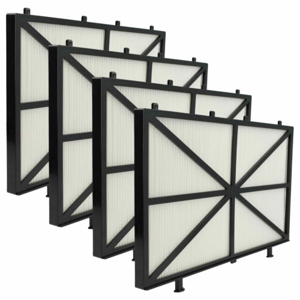 4x Filtros de Substituição para Aspirador de Piscina Dolphin 9991432 R4 - Filtro Fino 26.5 x 18 x 5.6 cm