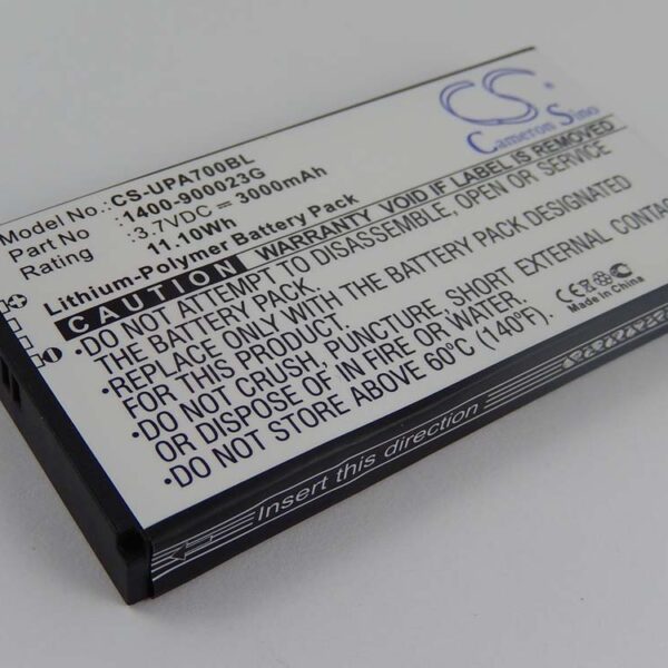 Bateria vhbw para Unitech Barcode Scanner POS 3000 mAh 3.7 V
