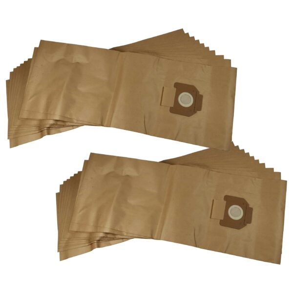 Pack de 20 Sacos de Papel para Aspirador Nilfisk 302001484 - vhbw