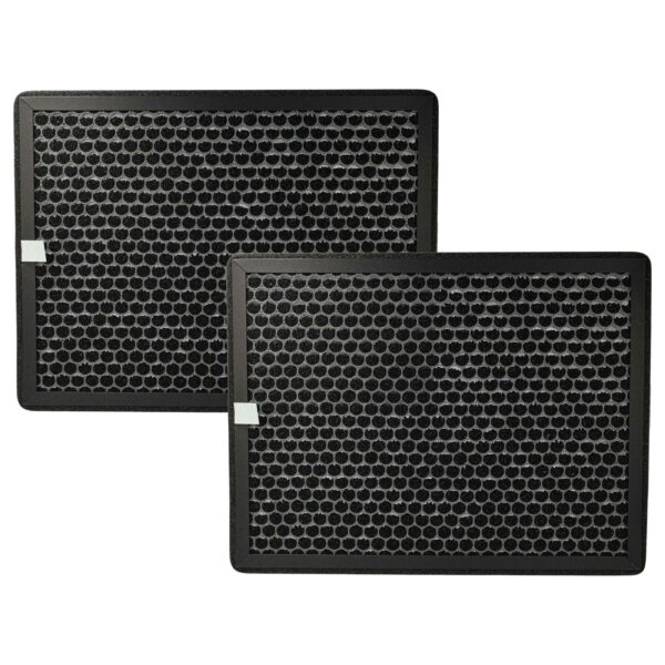 2x Filtro de Carvão Ativado vhbw Compatível com Philips FY2420/30 para Purificador de Ar