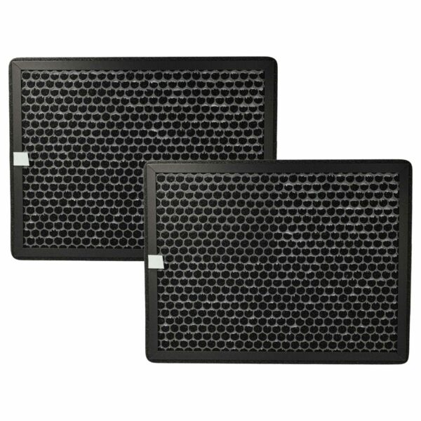 2x Filtro de Carvão Ativado vhbw Compatível com Philips FY2420/30 para Purificador de Ar